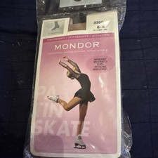 Mondor Over the Boot Ice Skating Tights 3350 Size 6-8 Child Light Tan