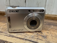 Sony Cyber-shot DSC-S650 7.2MP Digital Camera Silver 3X Optical Zoom FOR PARTS