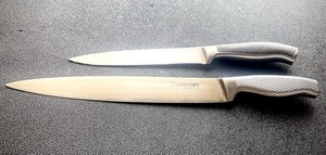 SET OF 2 CUISINART CHEF KNIFES MEDIUM & LARGE PRIOWNED IN GREAT CONDITION