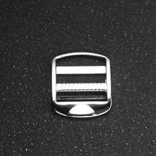 10 Pcs Metal Slide Buckle Backpack Clip Strap Buckles for Length Adjust