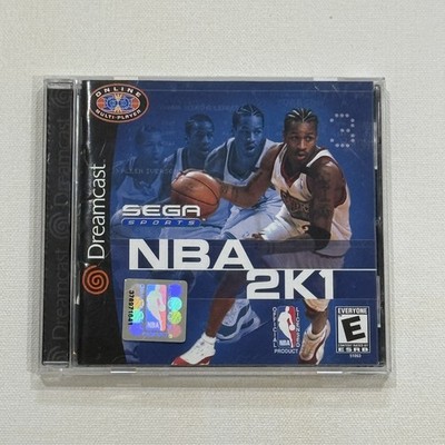 NBA 2K1 - Sega Dreamcast - Complete w/ Manual - Tested
