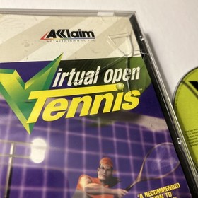 Virtual Open Tennis (Sega Saturn, 1996) Complete Tested 