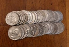 (1) Full roll of 40 coins - Washington Quarters 90% Silver Pre-1964 INVEST