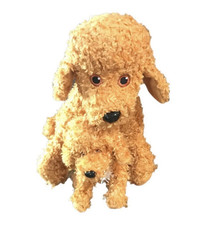 FANCY NANCY Barking Frenchy  Bean Bag Plush Dog Lot Disney Jr Book Friend Lovey