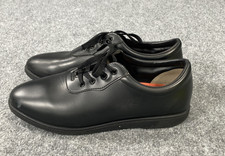 Dinkles Marching Shoes Men's 10/ Women's 12 Black Faux Leather Band Marching