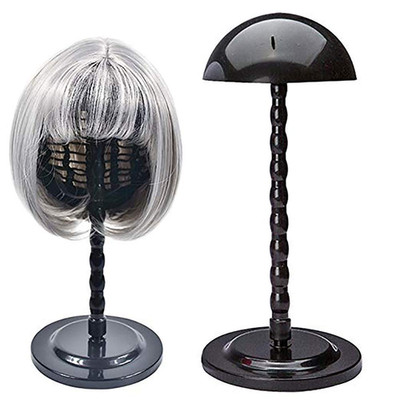 Wig Stand Plastic Hat Display Wig Head Holders Mannequin Head/Stand Portable Wig