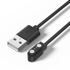 Meliya VeryFit Smartwatch Charger Cable, Magnetic 2 Pin Charging Cable for Veryf