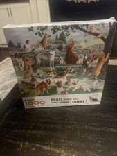 Springbok Dogs Dogs Dogs 1000 Piece Jigsaw Puzzle New Sealed