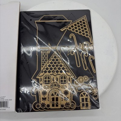 Anna Griffin Gingerbread House Easel Card Dies AG-995H New Unused