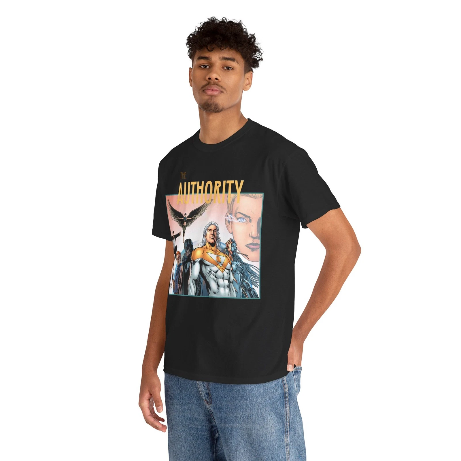 Authority T-Shirt - Wildstorm/DC Comics - Phil Jimenez Art - Apollo, Midnighter