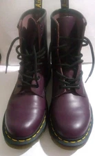 Dr. Martens AirWair With Sole Bounsing 11821 Vintage Style Size 8 L Burgundy 