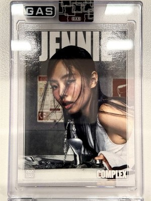 JENNIE x BLACKPINK x GAS Trading Card Limited Edition Kpop Original Case & Seal