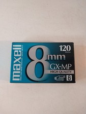 Maxell 8mm GX-MP High Quality 120 Camcorder Video Tape Cassette New Sealed