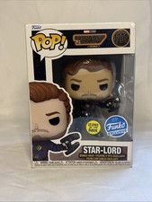 Funko Pop! Figura Vinilo Marvel: Guardianes de la Galaxia Volumen 3 Star-Lord #1201
