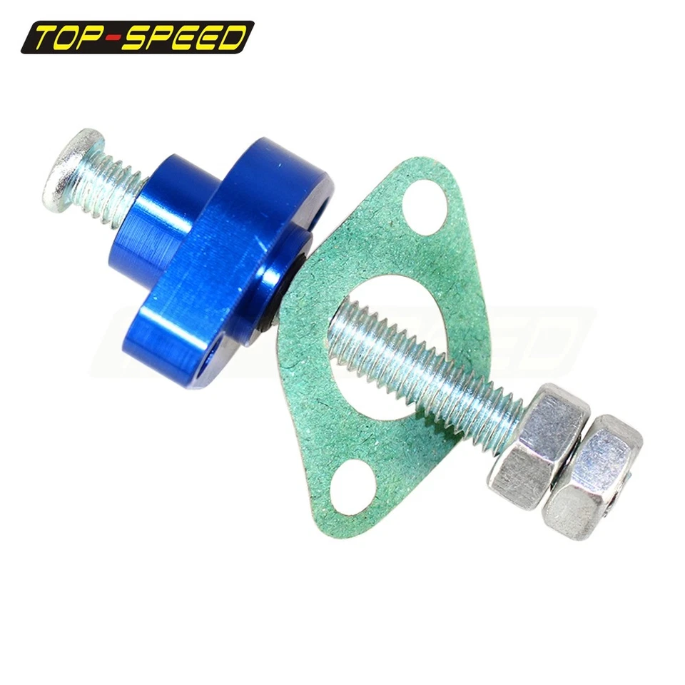 Натяжитель цепи ГРМ кулачка мотоцикла синий для Yamaha YFZ 450 YFB 250 YFM 250 - Изображение 2 из 4