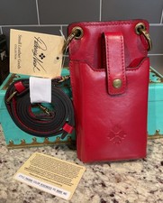 PATRICIA NASH Farleigh Phone/Card RFID Crossbody P84306X ROSEWOOD MSRP 129