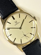 Omega Vintage 1960’s Men’s Manual Sub-Seconds Gold Dress Watch