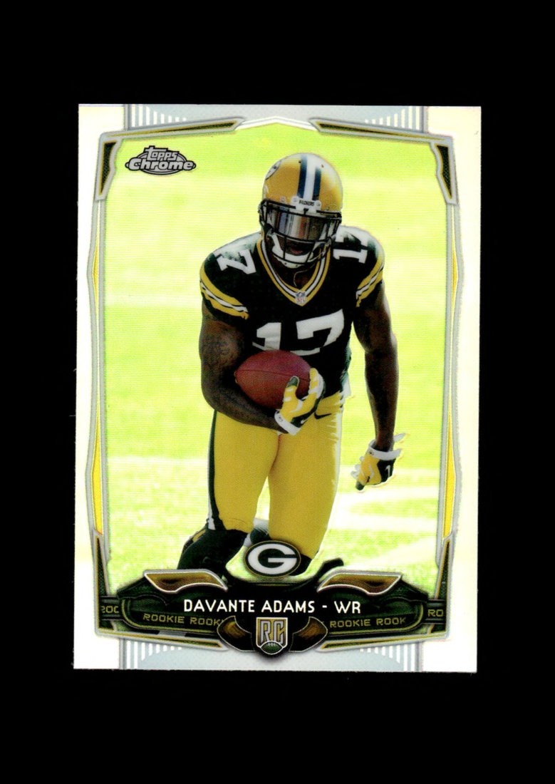 2014 Topps Chrome: #114 Davante Adams Ref RC NM-MT OR BETTER