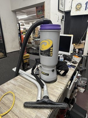 ProTeam Super Coach Pro 10 Backpack Vacuum Cleaner Model SCM 1282 Untested