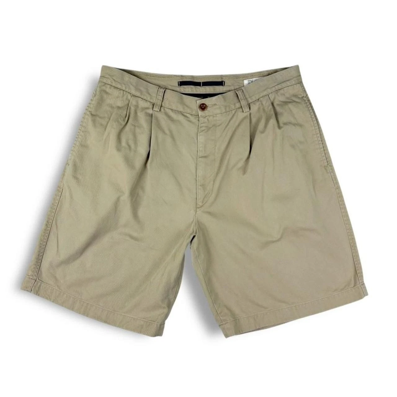 Vintage Nautica chino shorts mens XL W36 beige Nautica shorts logo summer