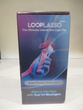 LoopLasso Nano Interactive Light Toy Glow In The Dark With Dual Uv Blacklights