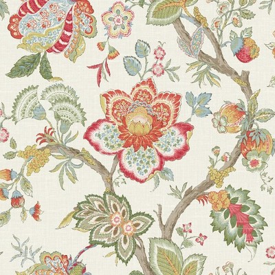 FC60404 - French Country Floral Traditional Multi-coloured Galerie Wallpaper
