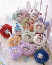 HiToy MayMei Crazy Circus Series Plush Pendant Confirmed Blind Box Figure Toy