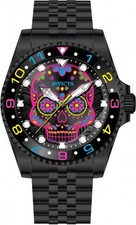 Invicta Pro Diver Dia De Los Muertos Watch - 40mm, Black - 36859