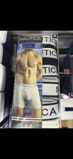 Nautica 5 Pack Of Boxer Briefs Size Medium NEW IN BOX Scratches On Box 
