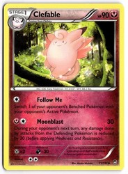 Clefable 71/111 XY - Furious Fists Uncommon