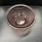 PYREX  Vintage Glass Cranberry 1L Serving Cooking Stovetop Bowl Model #322