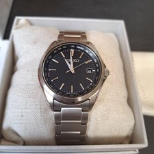 SEIKO Selection SBTM291 Black Solar Radio Men's Watch