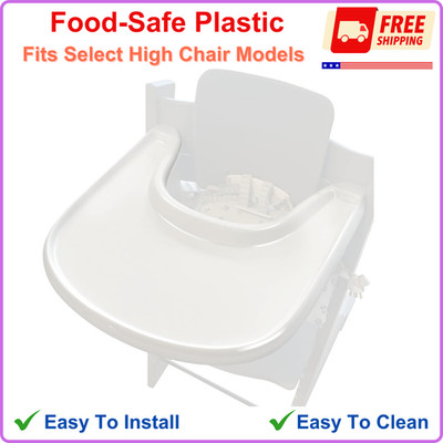 Baby High Chair Tray Compatible with Stokke Tripp Trapp Chair w Smooth Surface