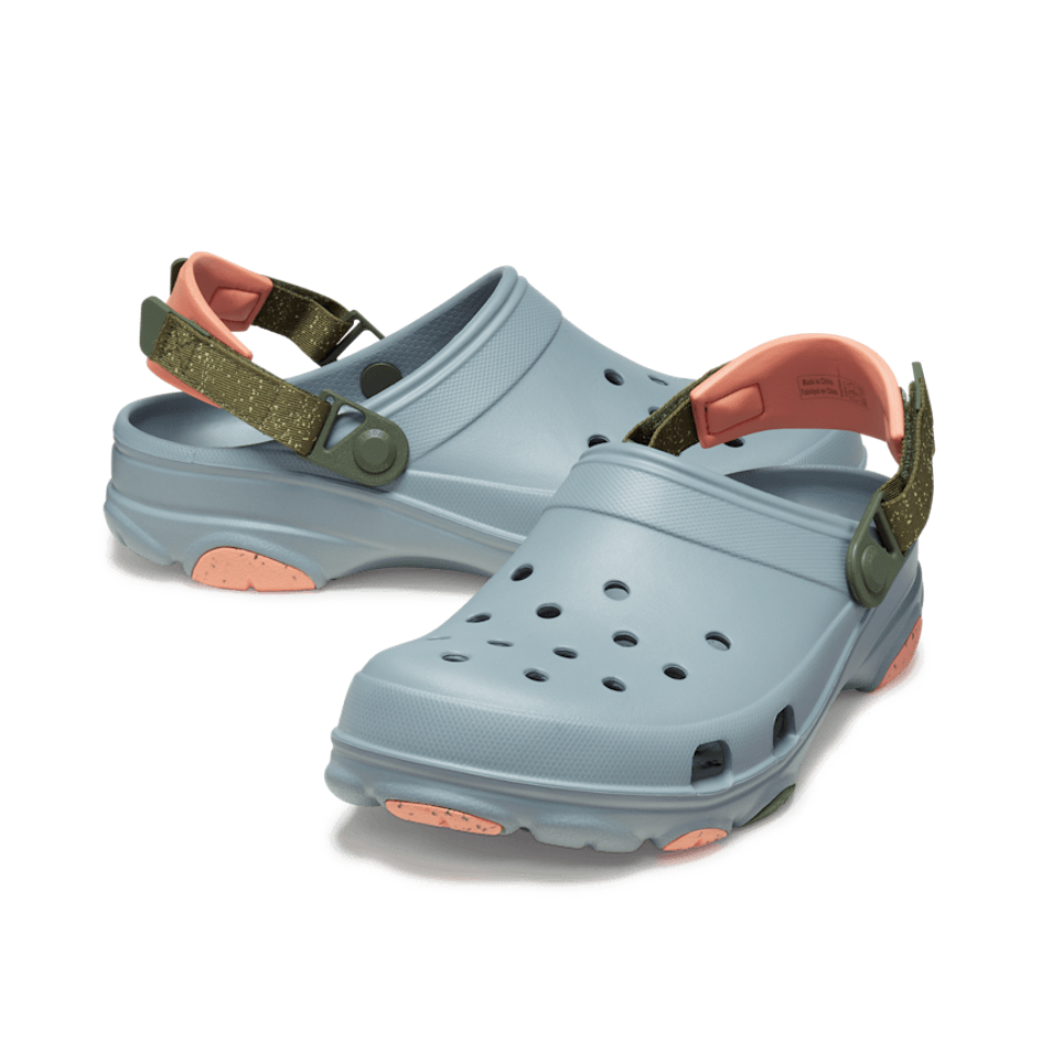 NEW CROCS ALL-TERRAIN CLOG 206340-3WK Dusty Green / Multi