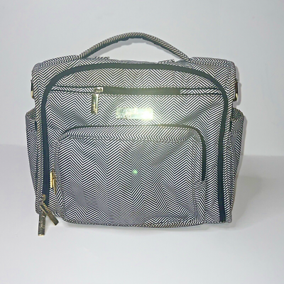 JuJuBe BFF Queen Of The Nile Diaper Bag Backpack Black/White  display picture 2