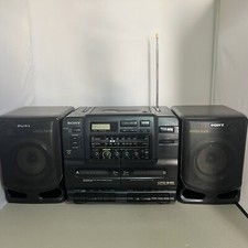 VTG Sony CD Radio Cassette-Corder CFD-540 Boombox - Needs cassette belts