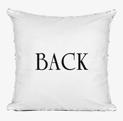 Personalised Customised Your Photo Cushion Cover Sequin Throw Pillow Flip Sequin - image 3 of 4