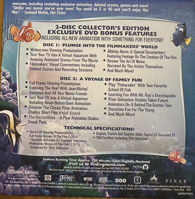 Finding Nemo: Nemo's Underwater World of Fun Game PC Game CD-ROM