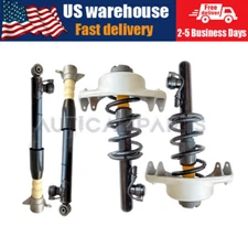 4X Front Rear Shock Struts Assys w/Electric For Audi A4 S4 Quattro A5 S5 08-2017