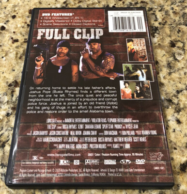 Full Clip DVD 2004 Busta Rhymes Xzibit Widescreen. 31398161035| eBay