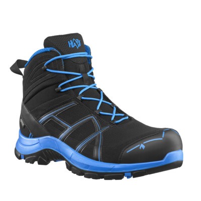 HAIX Sicherheitsschuhe Black Eagle Safety 40.1 Mid S3 black/blue Arbeitsschuhe
