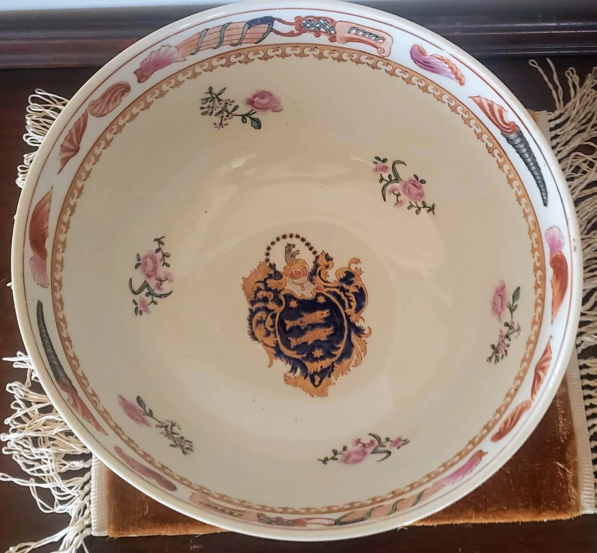 陶瓷粉红色1850-1899 中国古董碗| eBay