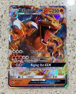 Details About Charizard Gx Sun Moon Burning Shadows Singles 20147 Pokemon Card