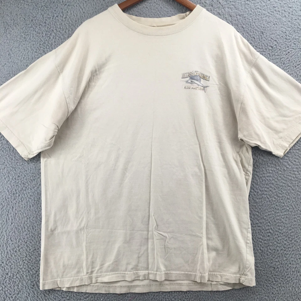 Newport синий футболка верхний мужской XXL бежевый хлопок коротким рукавом пуловер повседневный - Изображение 2 из 4