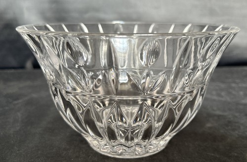 Block Clear Glass Crystal Tulip Garden 6 1/2” Serving Bowl - Picture 4 of 7