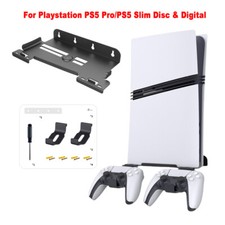 Wall Mount Kit For PS5 Pro/PS5 Slim Disc  Digital Wall Mounted Stand Bracket