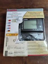 NEW Open Box Franklin TGA490 12 Language Speaking Global Translator