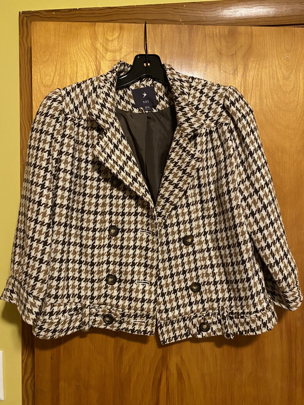 XXI Houndstooth Jacket Medium - image 2