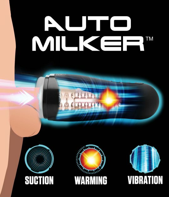 Auto Milker 5X Sucking Masturbator Oral Blow Job Sensation-LoveBotz-Men-Sex- Toy