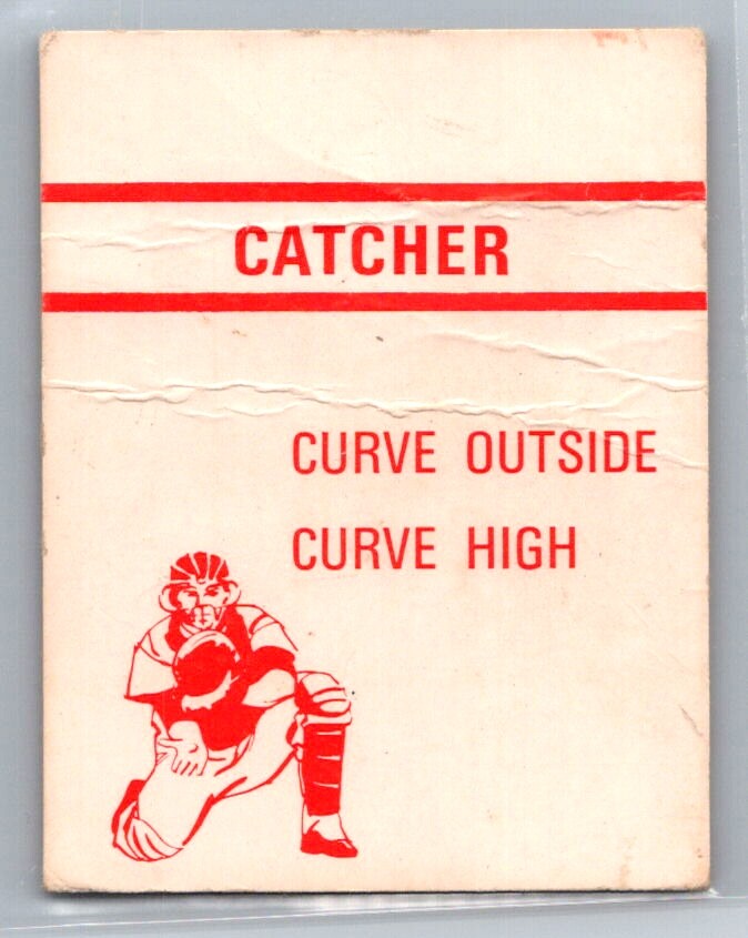 NNO CATCH / TCG Game CURVE OUTSIDE HIGH Game Card / Piece (BLANK